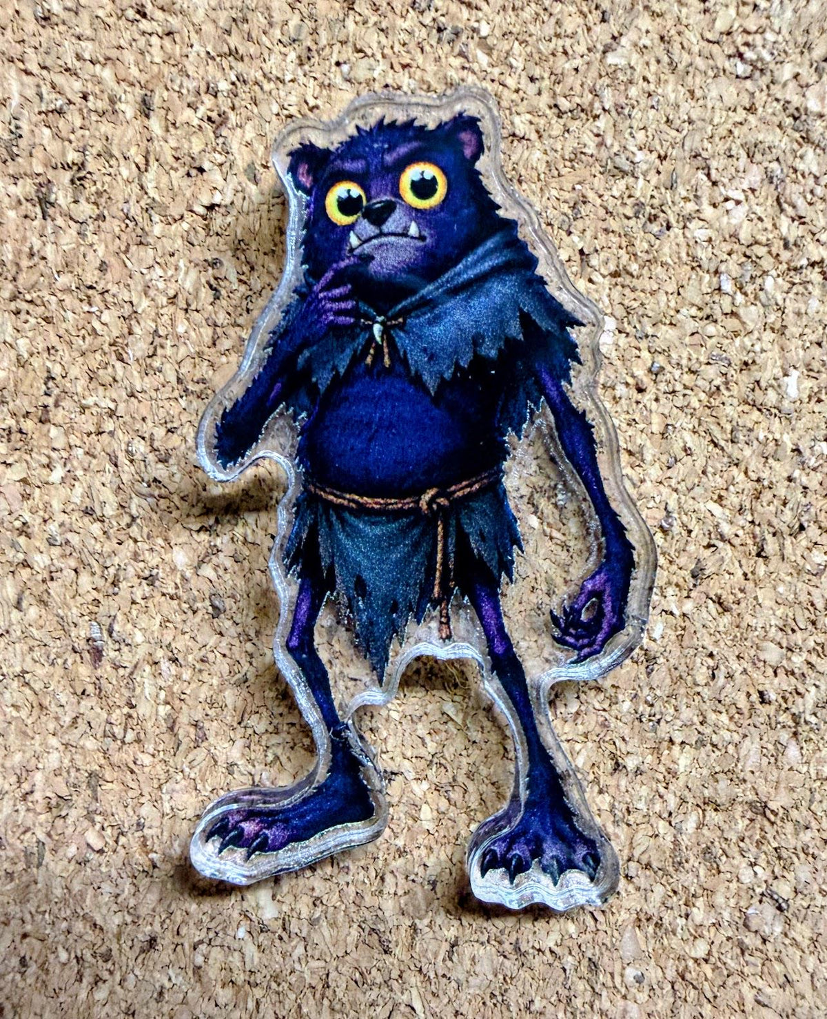 Mordecai Through the Floors Acrylic Pins | Dungeon Crawler Carl Mordecai Collection | 11 DCC Character Designs | LitRPG Pin