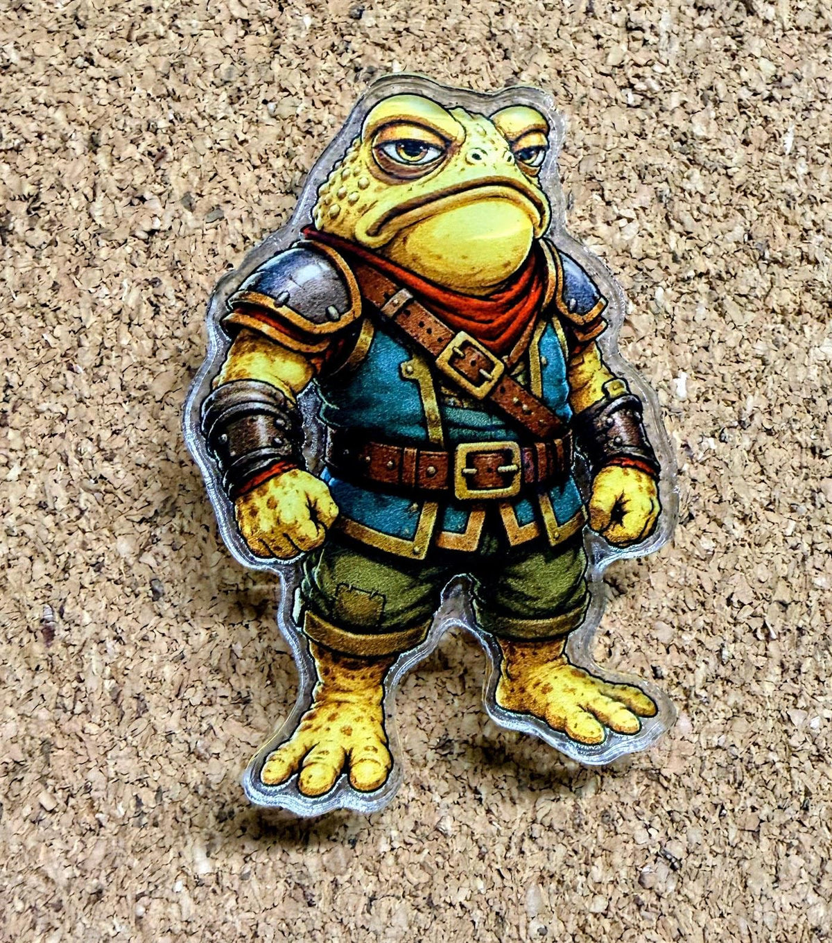 Mordecai Through the Floors Acrylic Pins | Dungeon Crawler Carl Mordecai Collection | 11 DCC Character Designs | LitRPG Pin