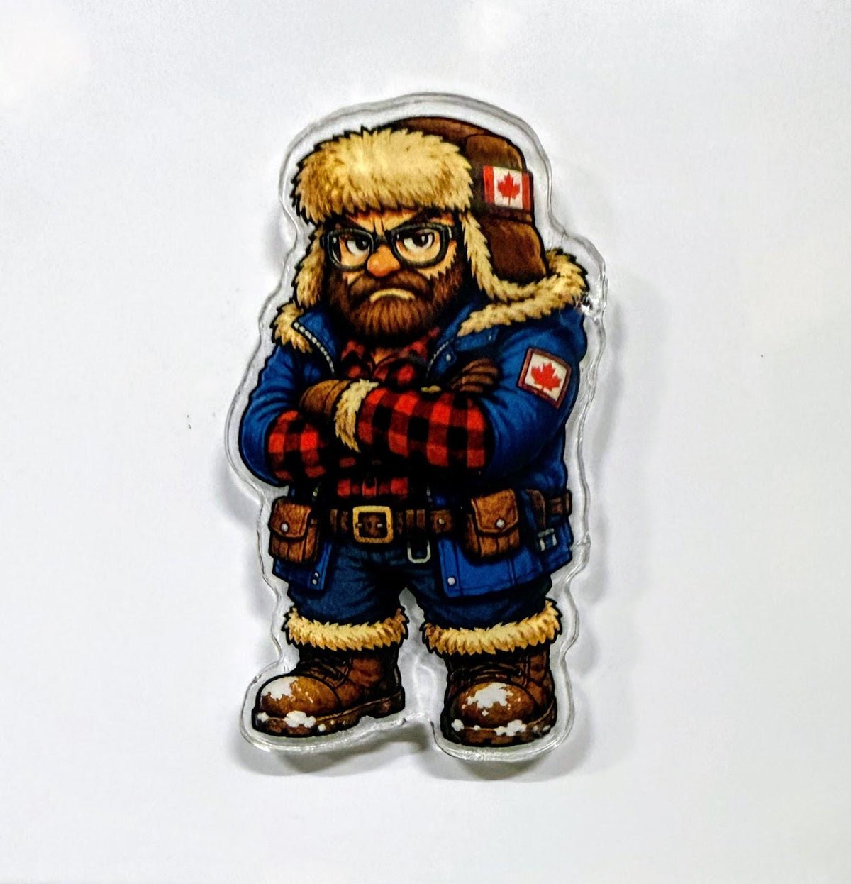 Mordecai Through the Floors Magnets | Dungeon Crawler Carl Mordecai Collection | 11 Acrylic Character Designs | DCC LitRPG Gift