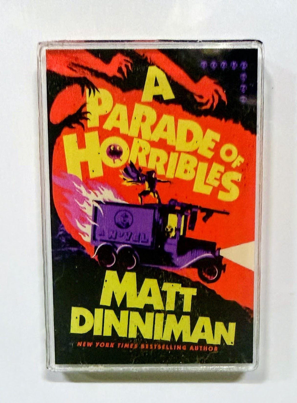 Dungeon Crawler Carl Book Magnets | Mini Hardcover Book Cover Magnets | DCC Acrylic Magnet Set | LitRPG Book Lover Gift