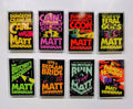 Dungeon Crawler Carl Book Magnets | Mini Hardcover Book Cover Magnets | DCC Acrylic Magnet Set | LitRPG Book Lover Gift