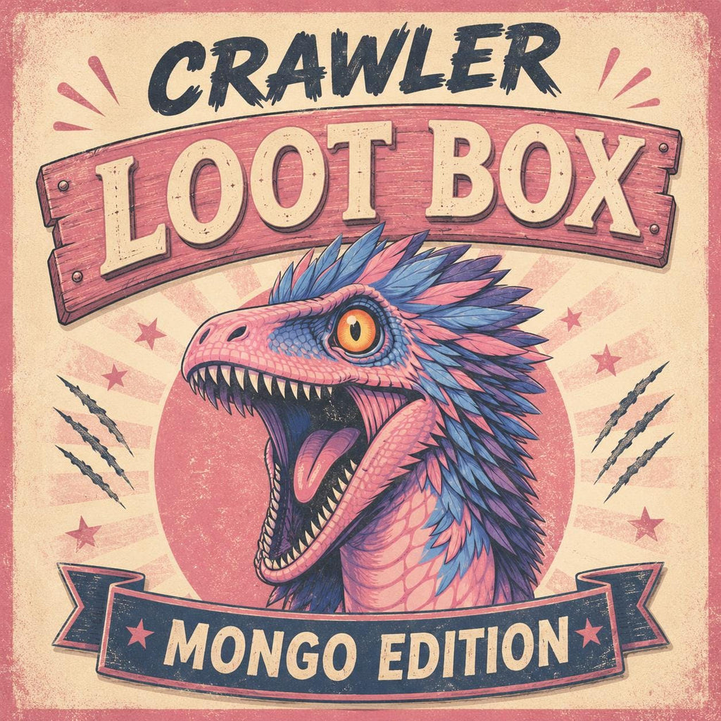 Mongo Is Appalled Loot Box | Dungeon Crawler Carl Mongo Gift Set | DCC T-Shirt, 30oz Tumbler, Pin & Keychain | LitRPG Gift