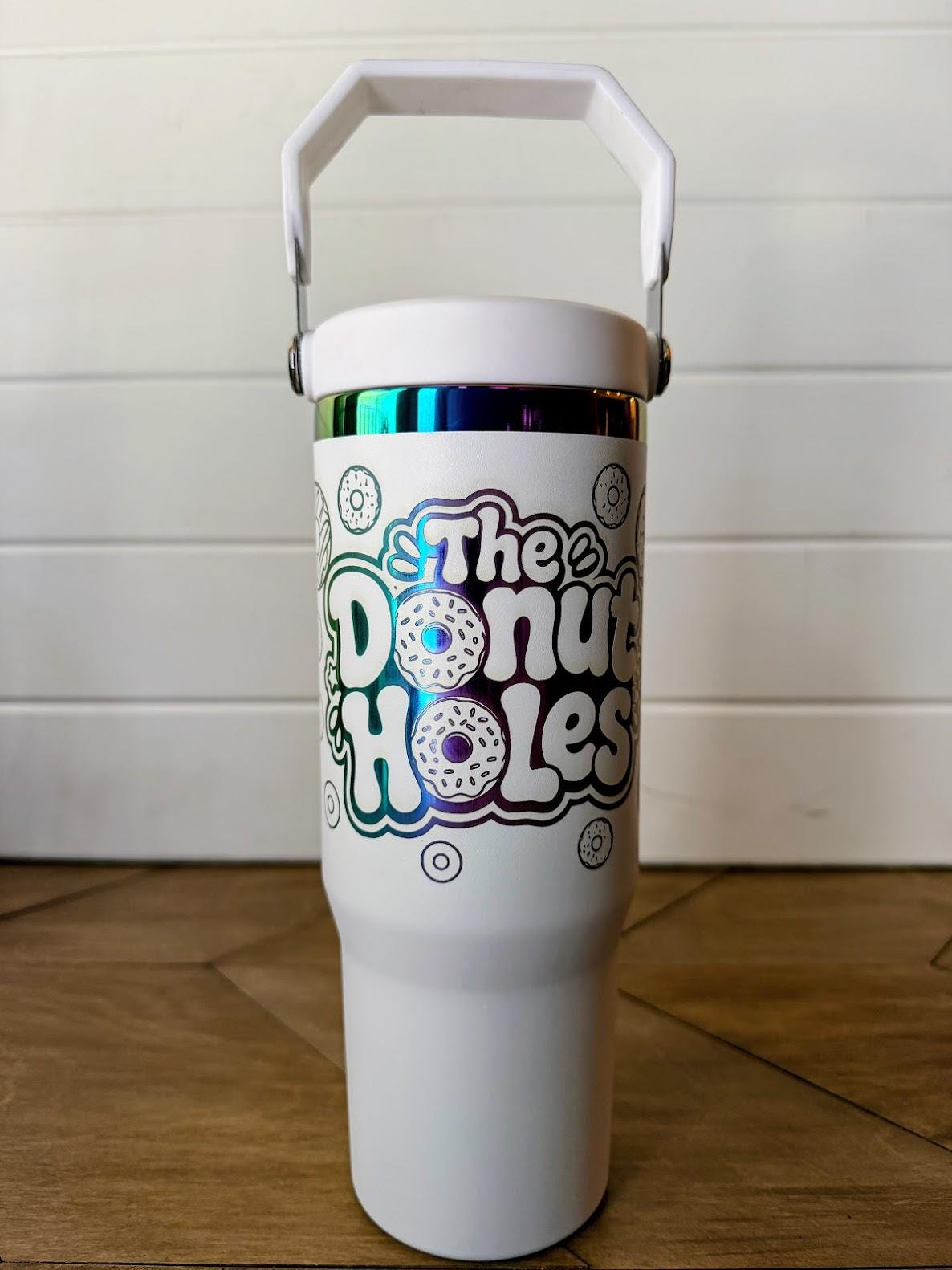 Donut Holes Loot Box | Dungeon Crawler Carl Gift Set | Princess Donut DCC T-Shirt, 30oz Tumbler, Pin & Keychain | LitRPG Gift