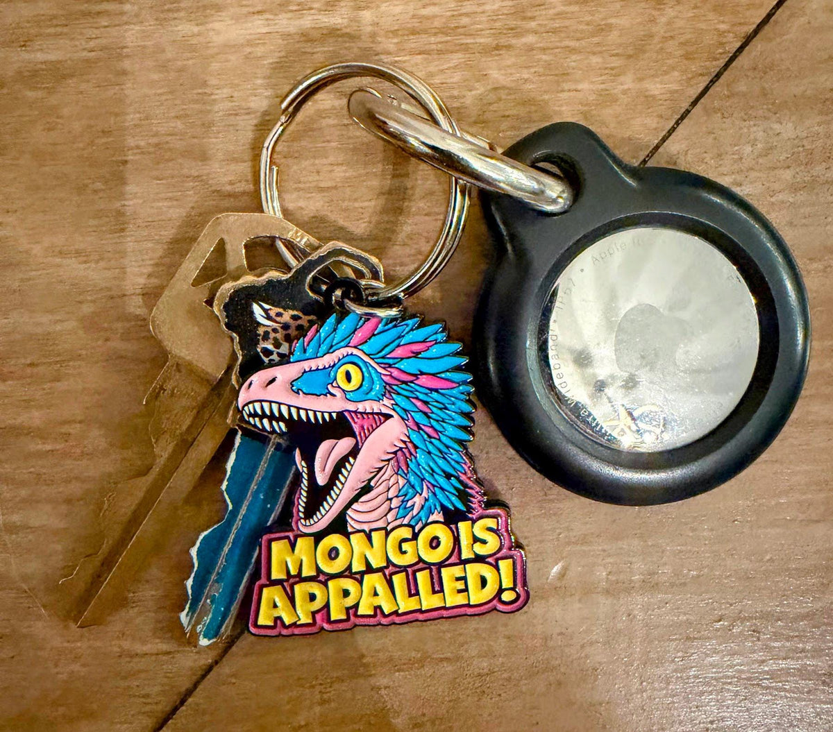Dungeon Crawler Carl Enamel Keychain | 5 Designs | Princess Donut This Is An Outrage | Mongo Is Appalled | New Achievement | LitRPG Fan Gift