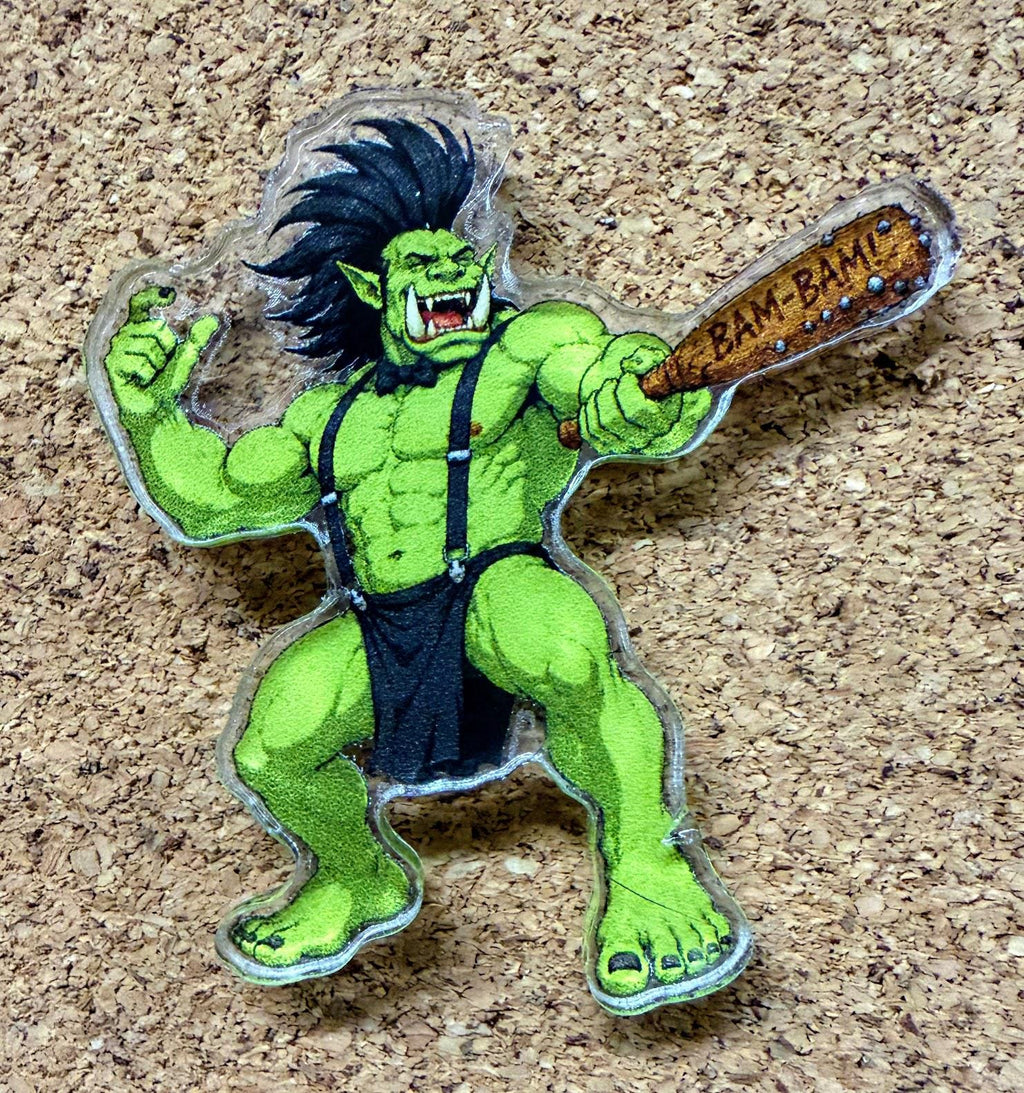 Penis Parade Acrylic Pins | Dungeon Crawler Carl Desperado Club Collection | DCC Character Pins | LitRPG Collectibles