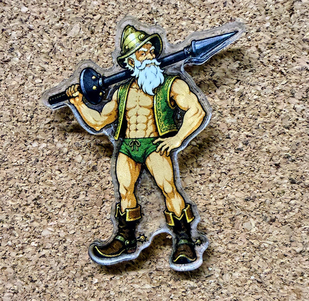 Penis Parade Acrylic Pins | Dungeon Crawler Carl Desperado Club Collection | DCC Character Pins | LitRPG Collectibles