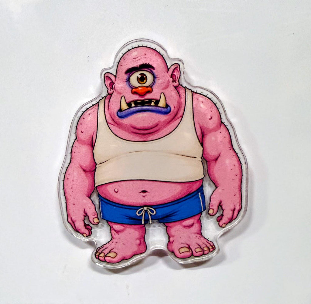 Mordecai Through the Floors Magnets | Dungeon Crawler Carl Mordecai Collection | 11 Acrylic Character Designs | DCC LitRPG Gift