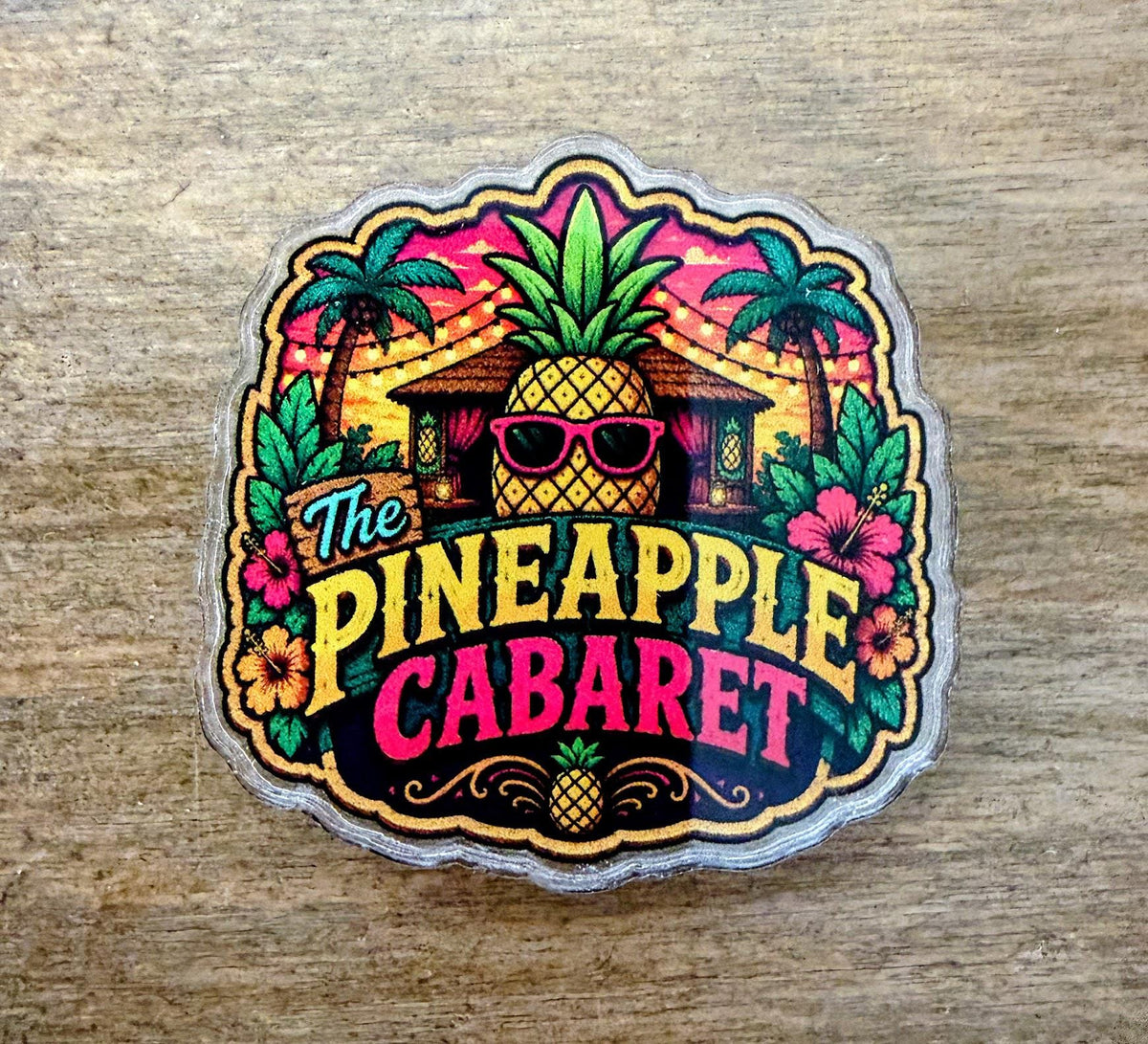 Pineapple Cabaret Loot Box | Dungeon Crawler Carl Gift Set | DCC T-Shirt, 30oz Tumbler, Acrylic Pin & Keychain | LitRPG Gift