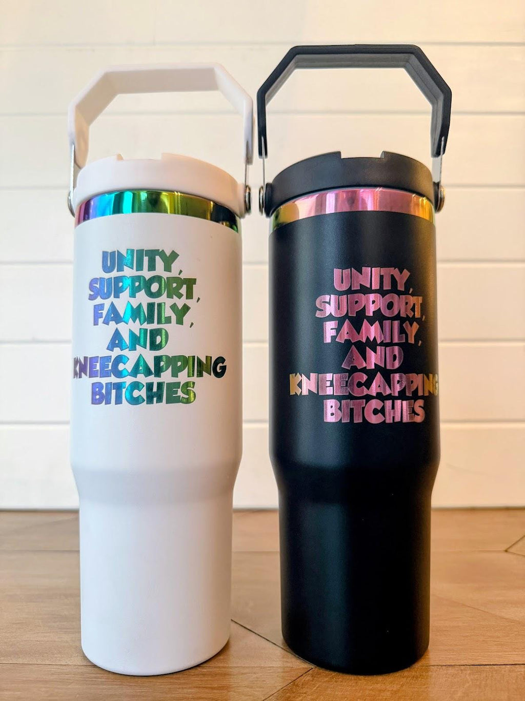 Dungeon Crawler Carl Sluggalo Tumbler | 20oz or 30oz Rainbow Engraved Cup | Black or White Stainless Steel