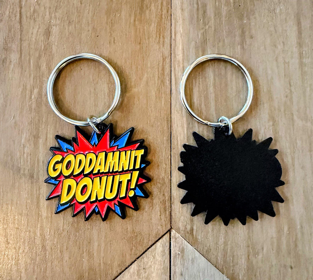 Dungeon Crawler Carl Enamel Keychain | 5 Designs | Princess Donut This Is An Outrage | Mongo Is Appalled | New Achievement | LitRPG Fan Gift