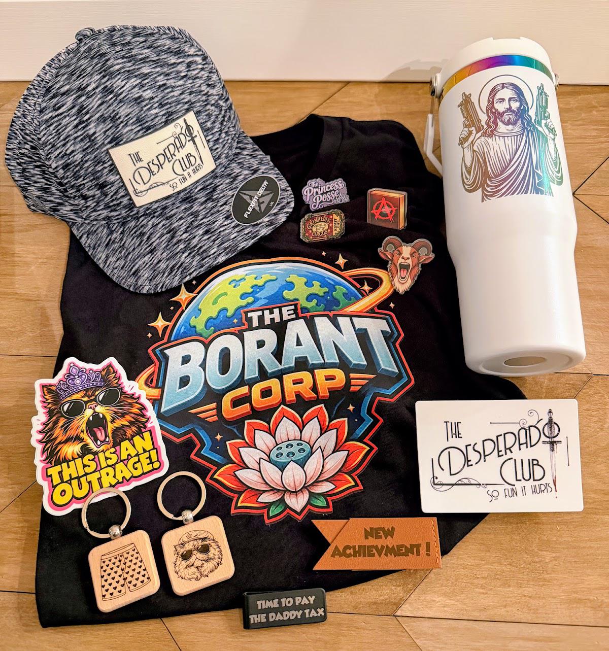 Platinum Loot Box | Dungeon Crawler Carl Mystery Box | Premium Gamer Loot Crate | Ultimate Nerd Gift Box | Geek Gift Set