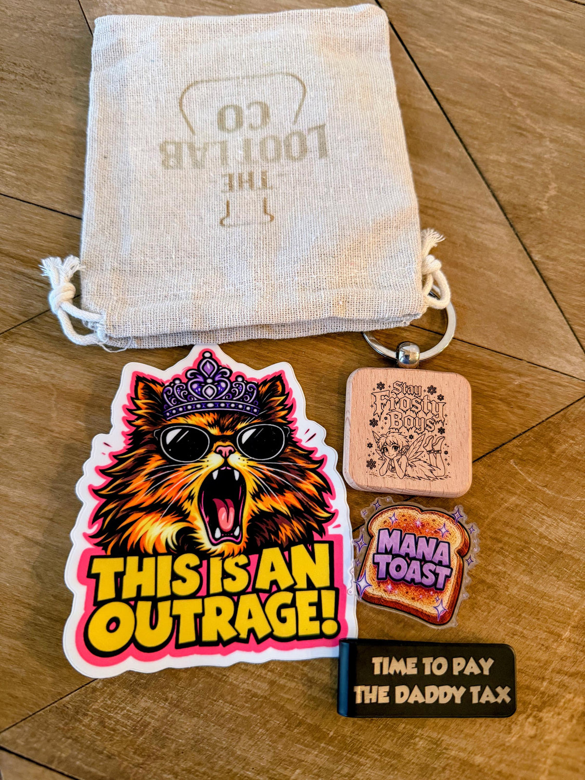 Dungeon Crawler Carl Bronze Loot Box | DCC Mystery Box | LitRPG Merch Gift Box | Nerdy Book Lover & Fantasy Reader Gift