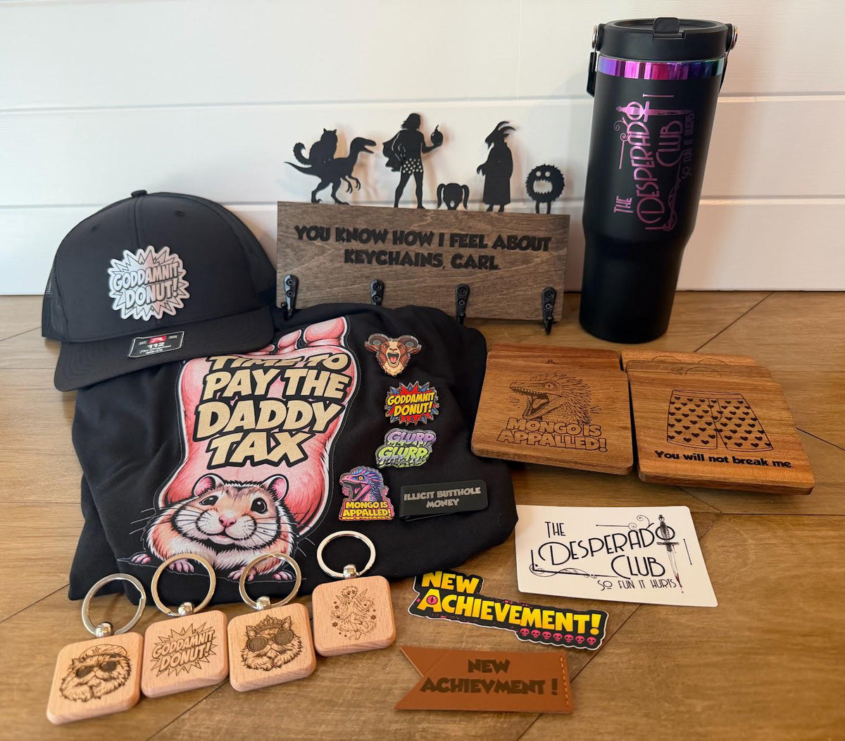 Dungeon Crawler Carl Legendary Loot Box | DCC Mystery Merch Box | LitRPG Collector Gift Set | Shirt, Tumbler, Hat & More