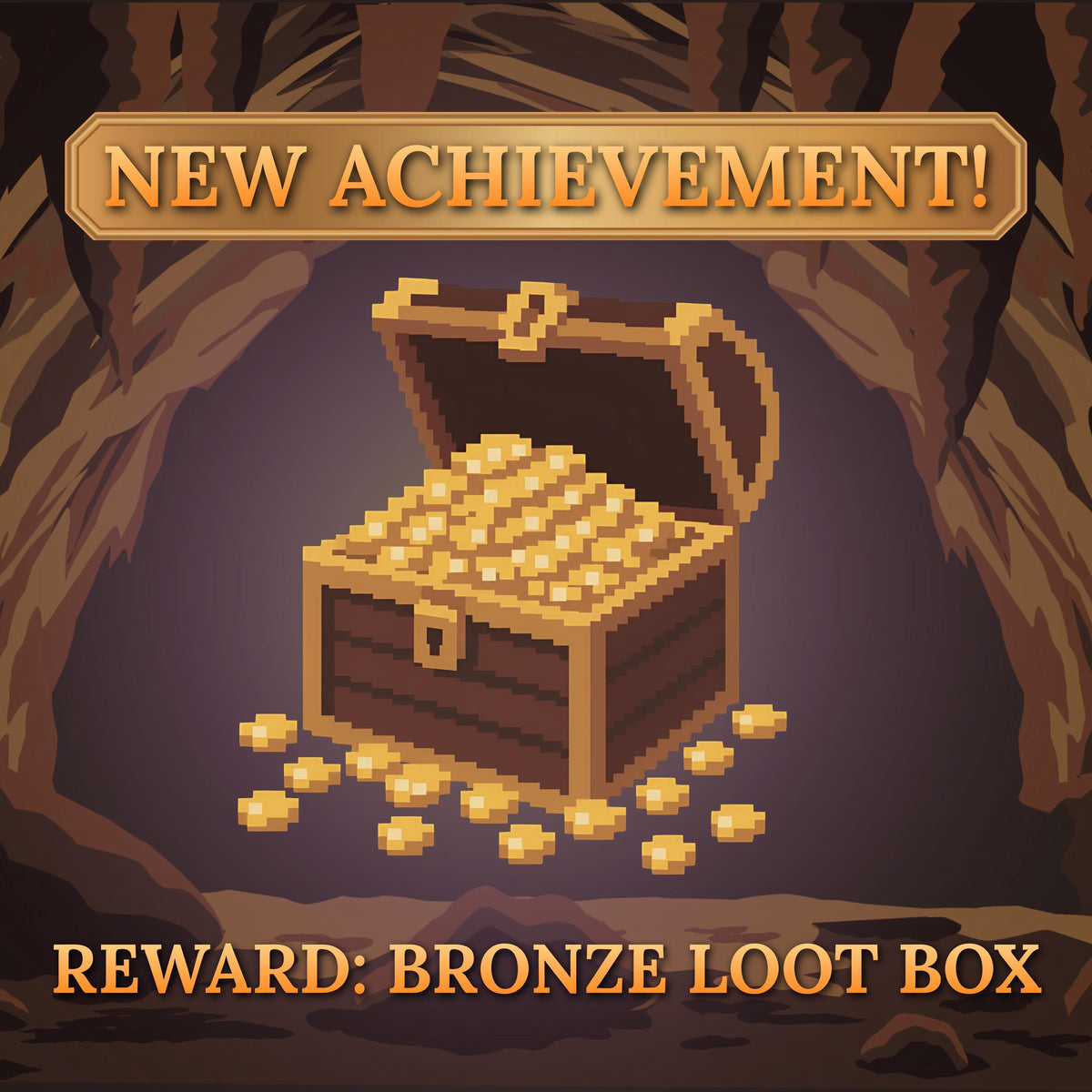 Dungeon Crawler Carl Bronze Loot Box | DCC Mystery Box | LitRPG Merch Gift Box | Nerdy Book Lover & Fantasy Reader Gift