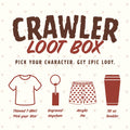 Dungeon Crawler Carl Character Loot Box | DCC Gift Set | Choose Your Character | Princess Donut, Samantha, Prepotente, Carl | Fan Gift