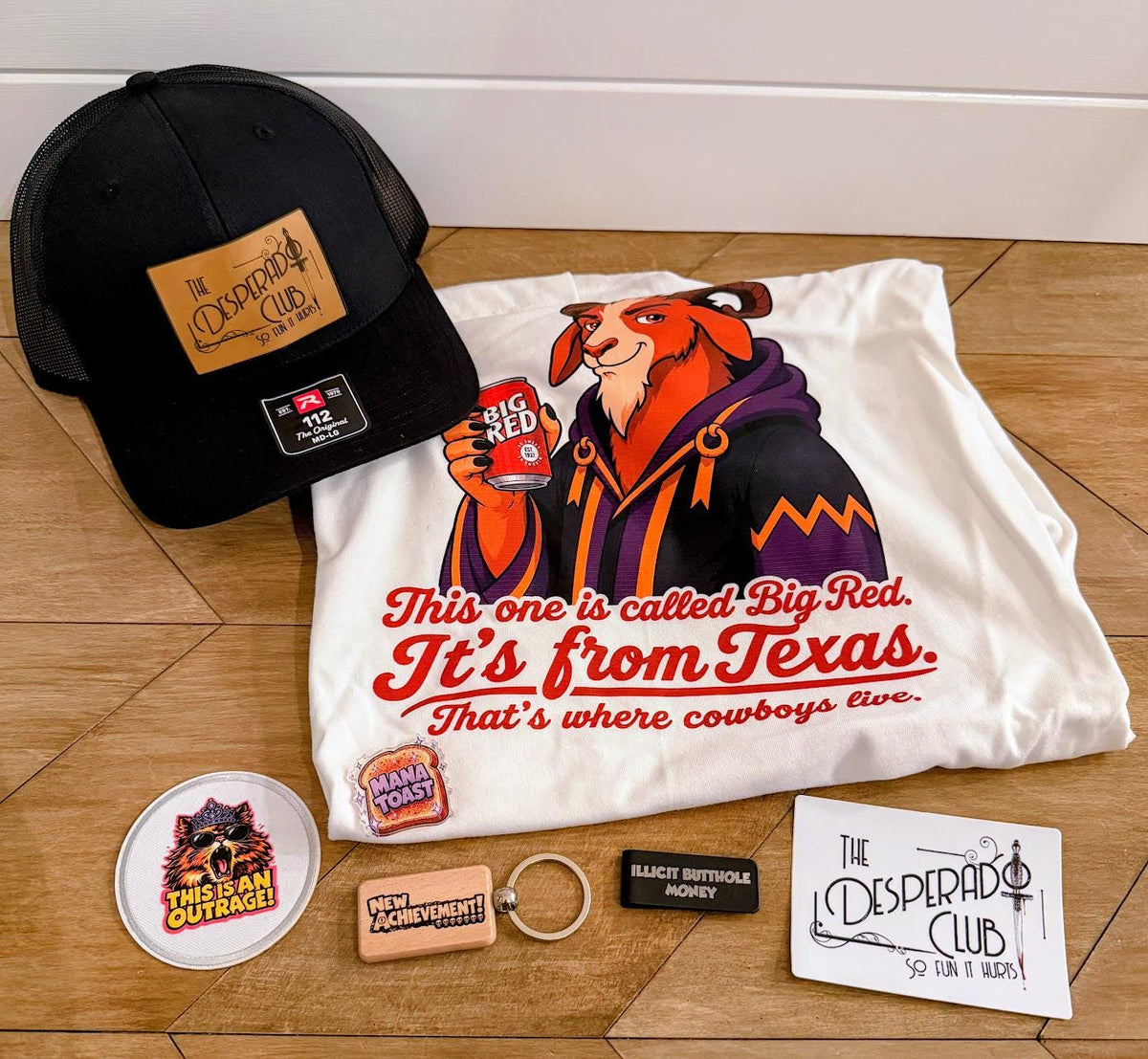 Dungeon Crawler Carl Gold Loot Box | DCC Mystery Gift Box | LitRPG Merch Bundle | Gamer & Fantasy Reader Gift