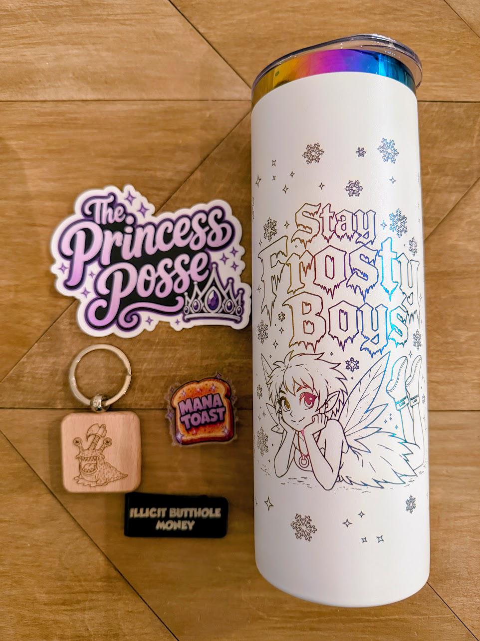 Silver Loot Box | Dungeon Crawler Carl Mystery Box | DCC Merch & Collectibles Gift Box | LitRPG Reader Surprise Box