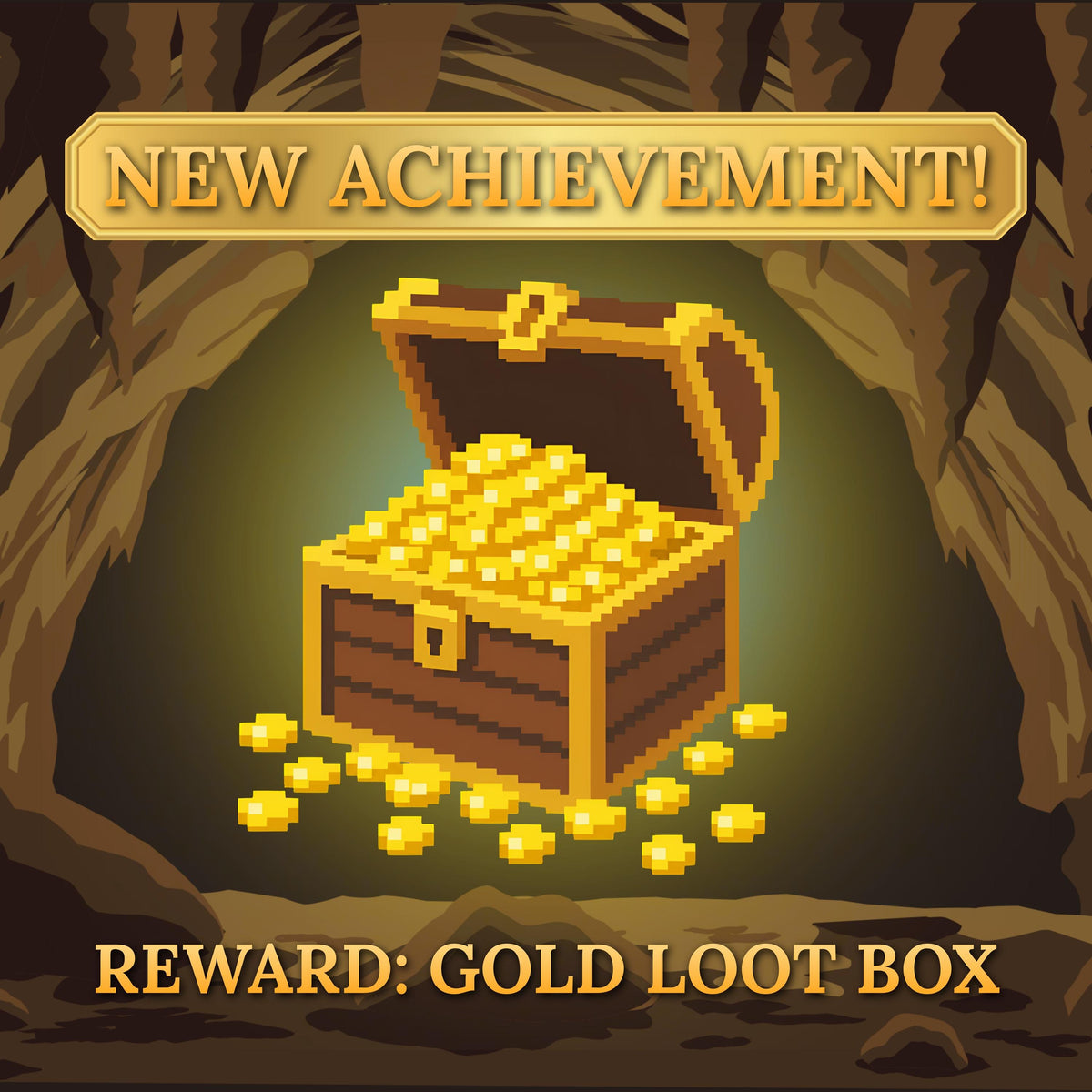 Dungeon Crawler Carl Gold Loot Box | DCC Mystery Gift Box | LitRPG Merch Bundle | Gamer & Fantasy Reader Gift